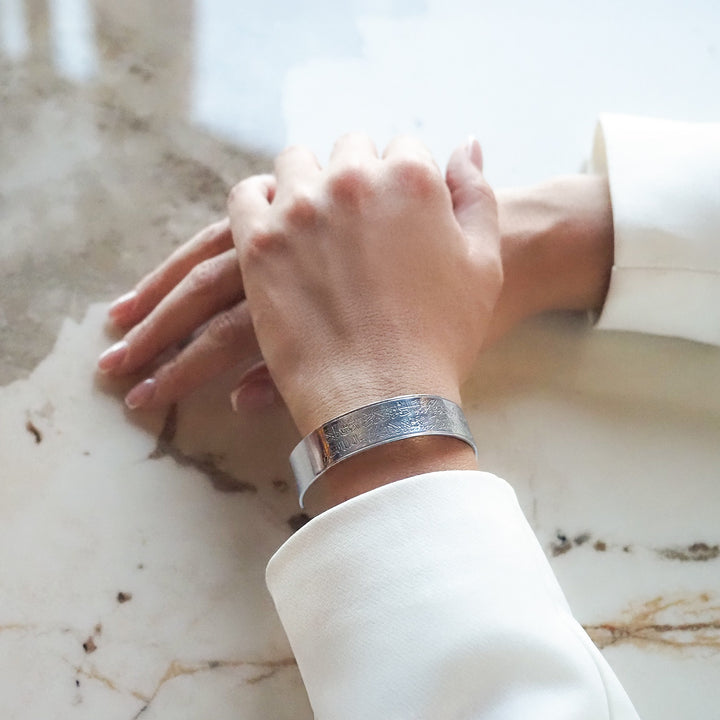 Ayatul Kursi Cuff Bracelet - WAMT055