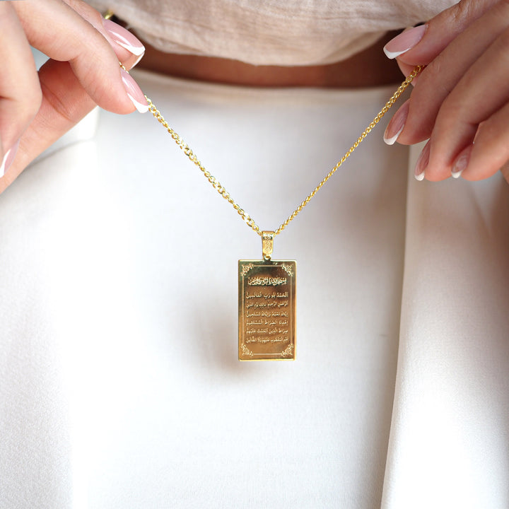 Surah Al-Fatihah Necklace - WAMT060