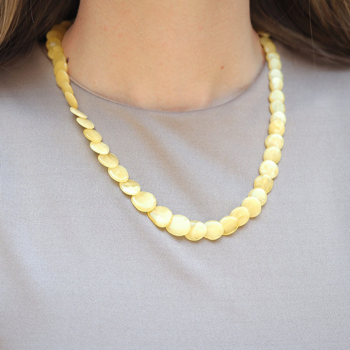 Natural Amber Necklace for Women - WAMT028