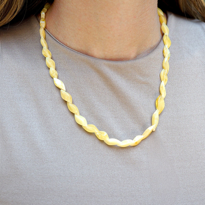 Natural Amber Necklace for Women - WAMT029