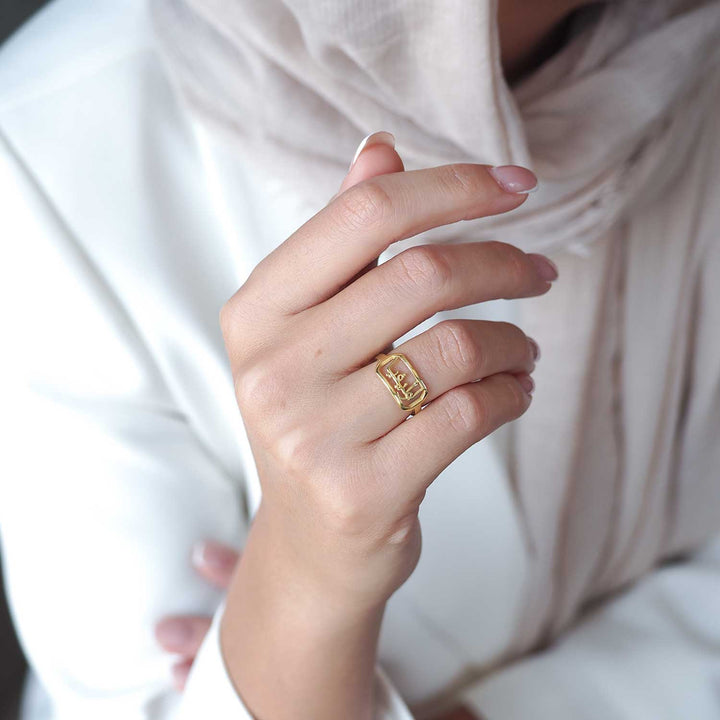 Custom Name Ring (Adjustable/One Size) - WAMT045