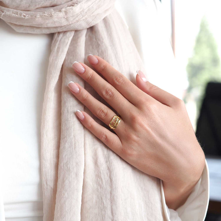 Custom Name Ring (Adjustable/One Size) - WAMT045