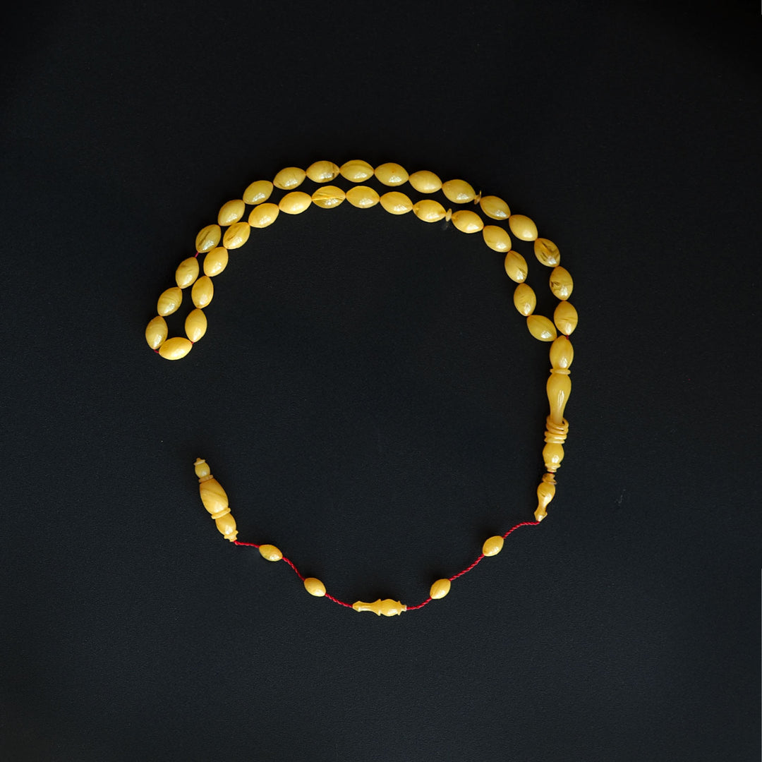 Musk Reverie – Ring-Crafted Amber Tasbeeh – WATD009