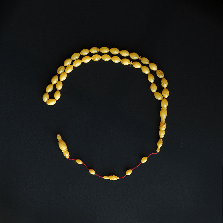 Musk Reverie – Ring-Crafted Amber Tasbeeh – WATD009