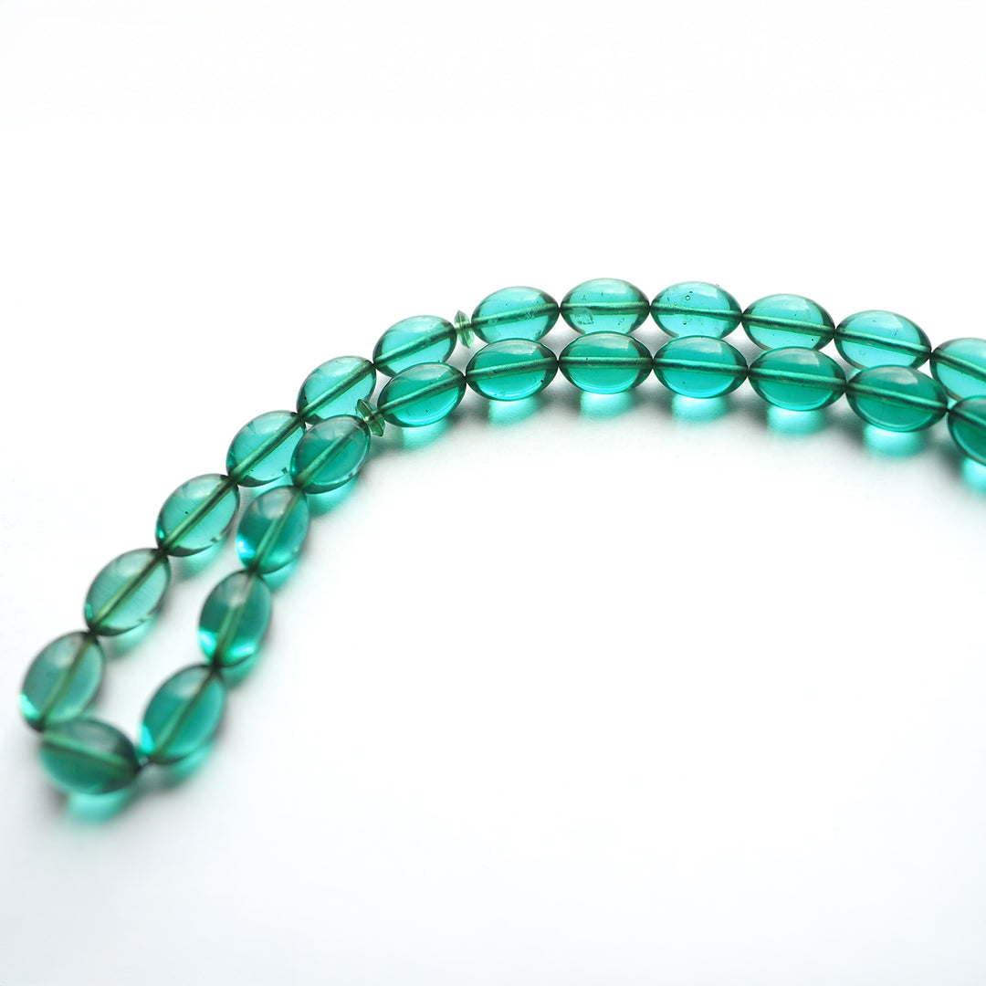 Handcrafted Pressed Fire Amber Tasbeeh Silver Tassel – WATD114