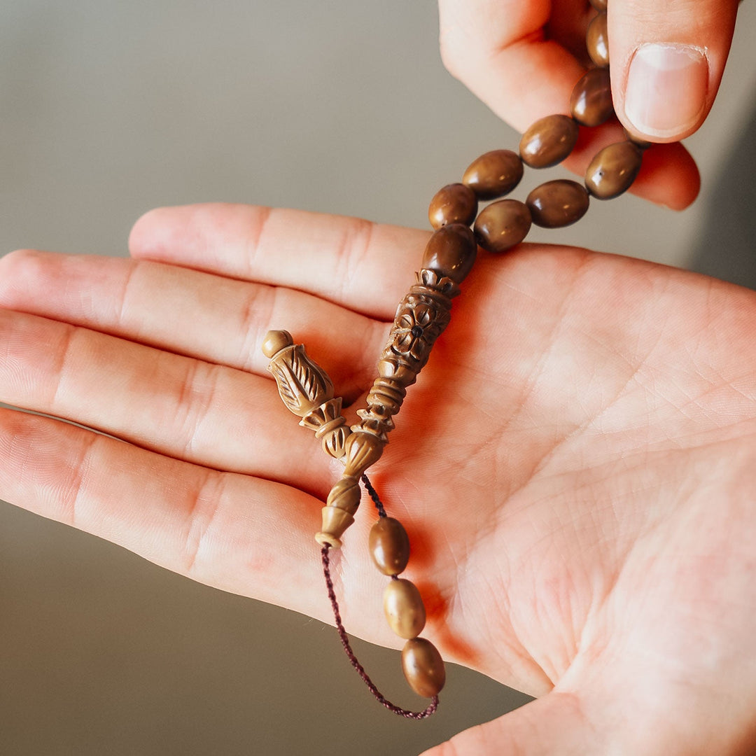 Special Imam Bead Carved Kuka Tasbeeh – WATD076