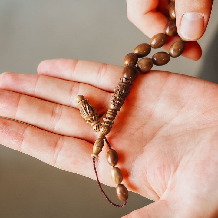 Special Imam Bead Carved Kuka Tasbeeh – WATD076