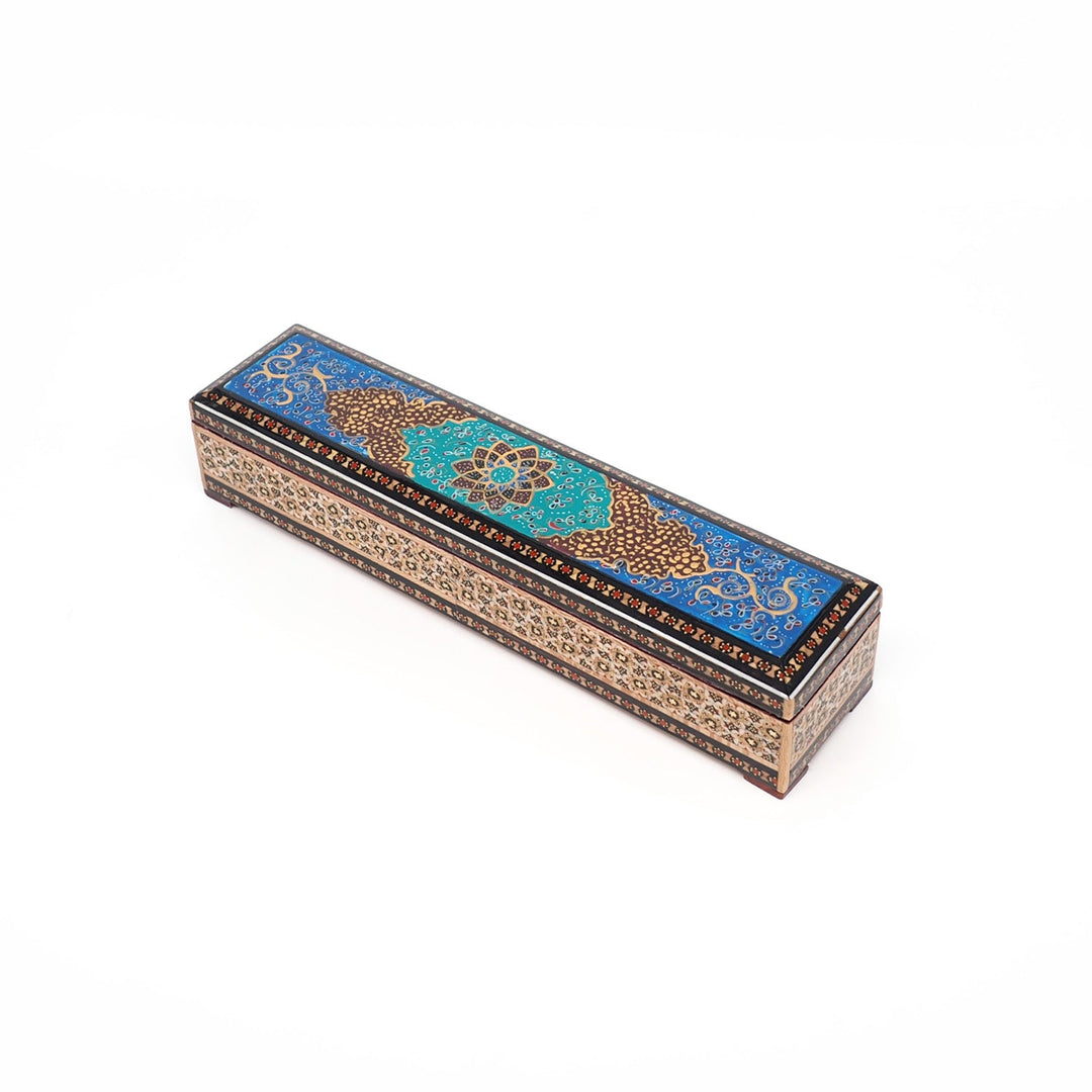 Hatem-Inlaid Wooden Box - WAAH025