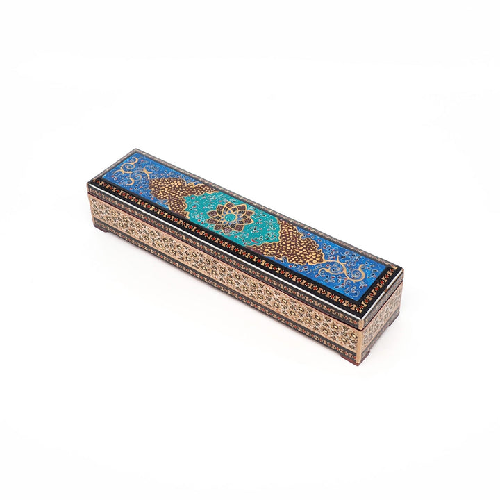 Hatem-Inlaid Wooden Box - WAAH025
