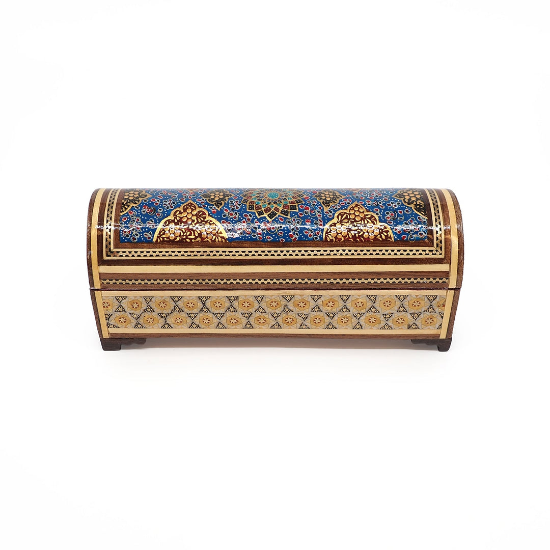 Hatem-Inlaid Wooden Box - WAAH028