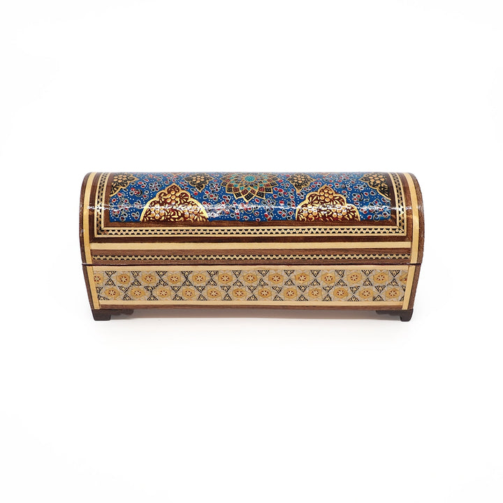Hatem-Inlaid Wooden Box - WAAH028