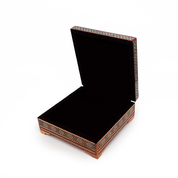 Hatem-Inlaid Wooden Box - WAAH030