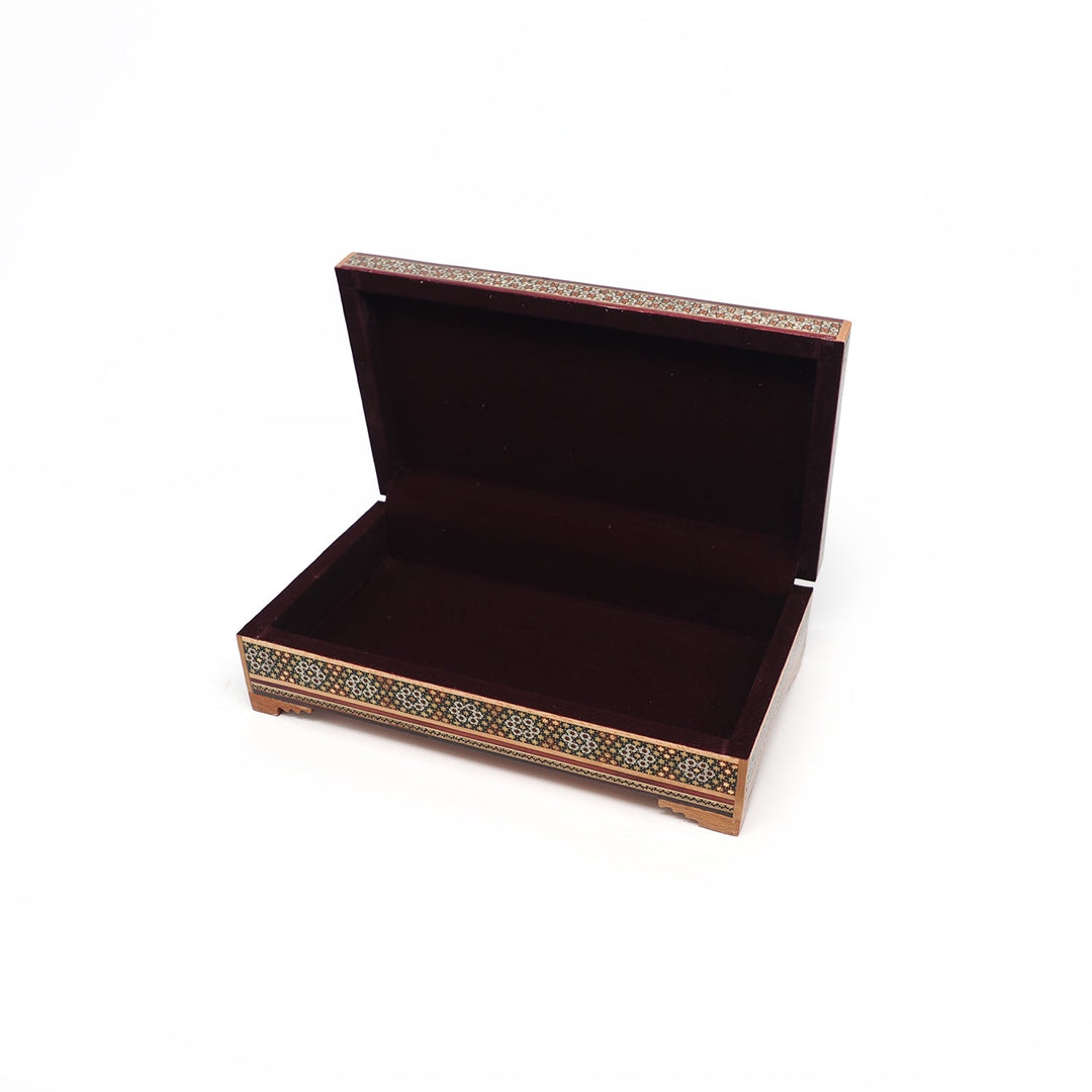 Hatem-Inlaid Wooden Box - WAAH031