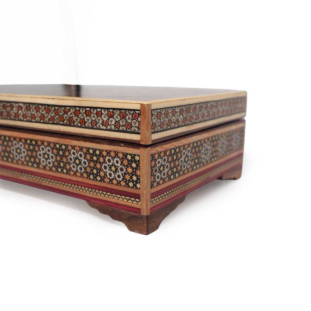 Hatem-Inlaid Wooden Box - WAAH032