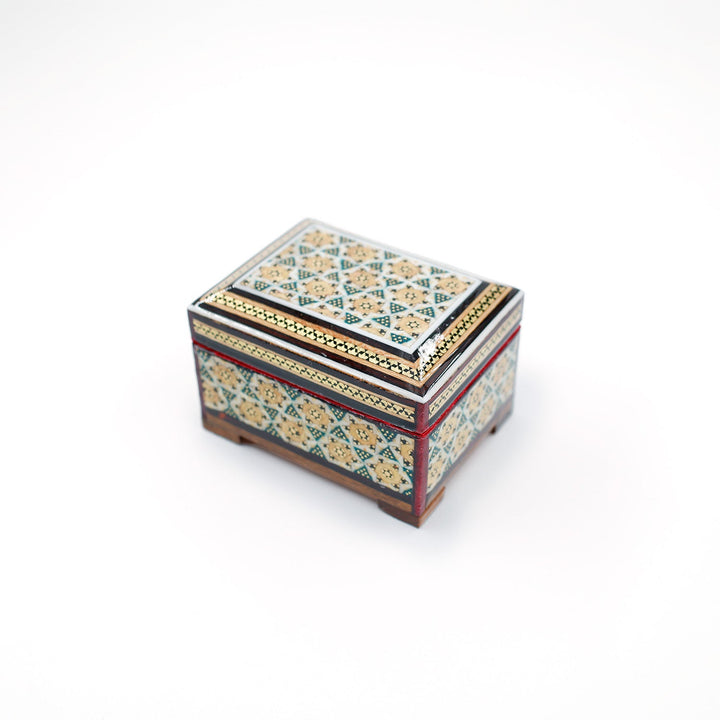 Hatem-Inlaid Wooden Box - WAAH034
