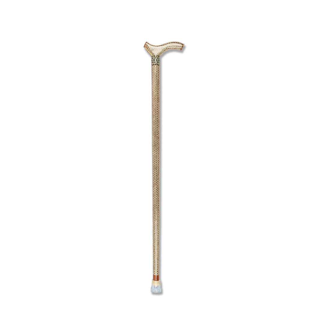 Handmade Hatem-Inlaid Wooden Walking Cane – WAAH180