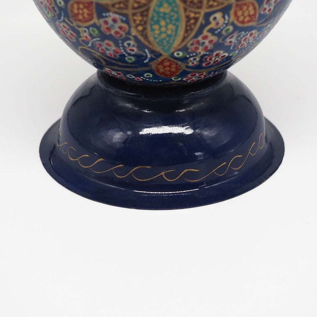 Hand-Embellished Natural Ostrich Egg Ornament – WAAH199