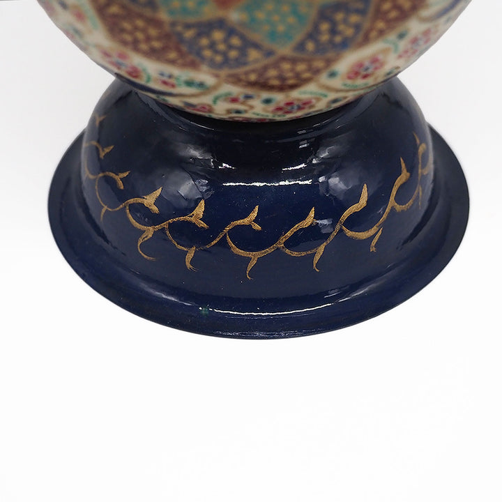 Hand-Embellished Natural Ostrich Egg Ornament – WAAH202