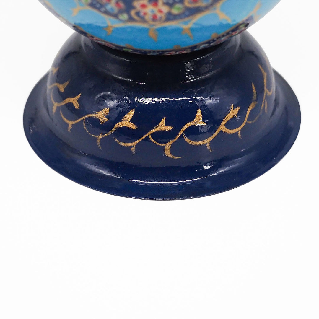 Hand-Embellished Natural Ostrich Egg Ornament – WAAH209