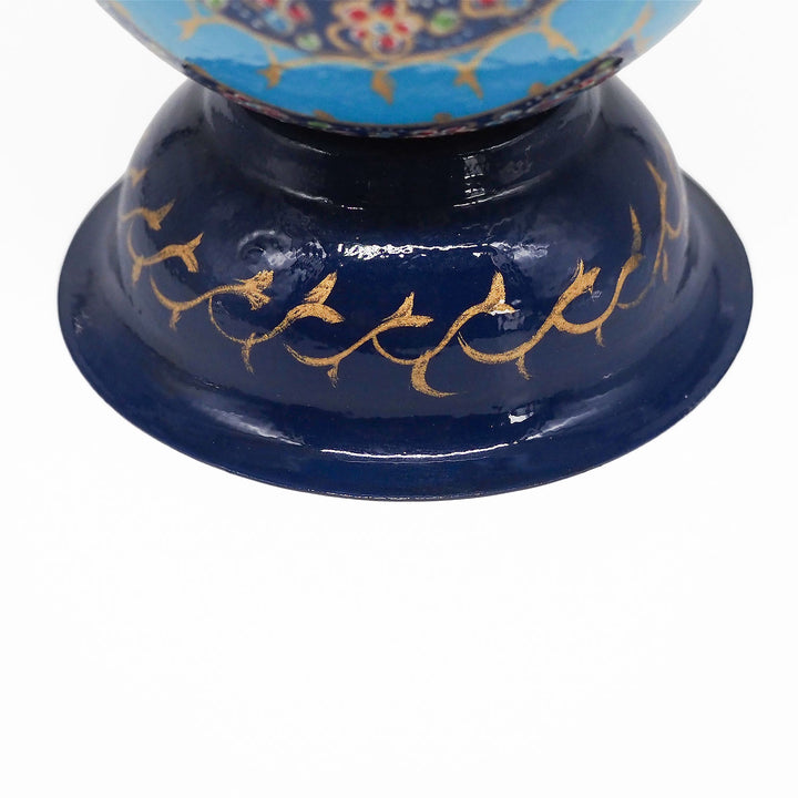 Hand-Embellished Natural Ostrich Egg Ornament – WAAH209