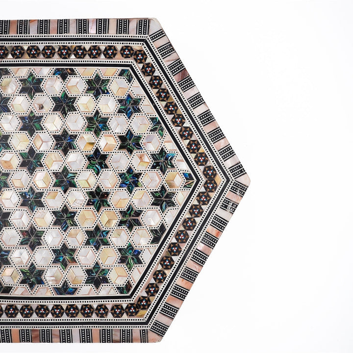 Handcrafted Mother-of-Pearl Inlaid Wooden Box - WAAH244