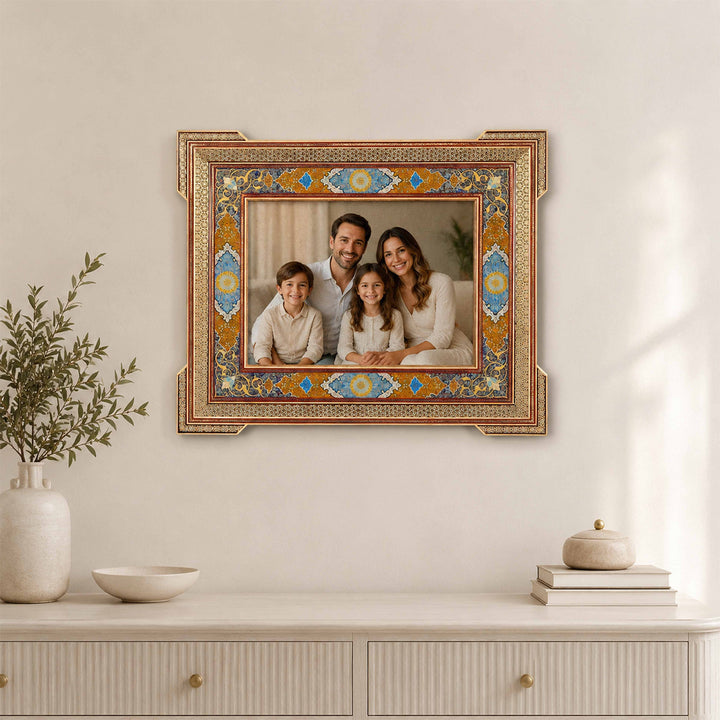 Handcrafted Hatem Inlaid Wooden Frame - WAAH256