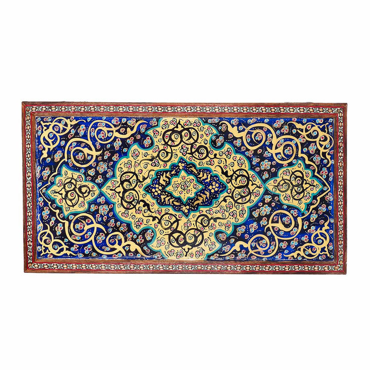 Handcrafted Hatem-Inlaid Wooden Box - WAAH269