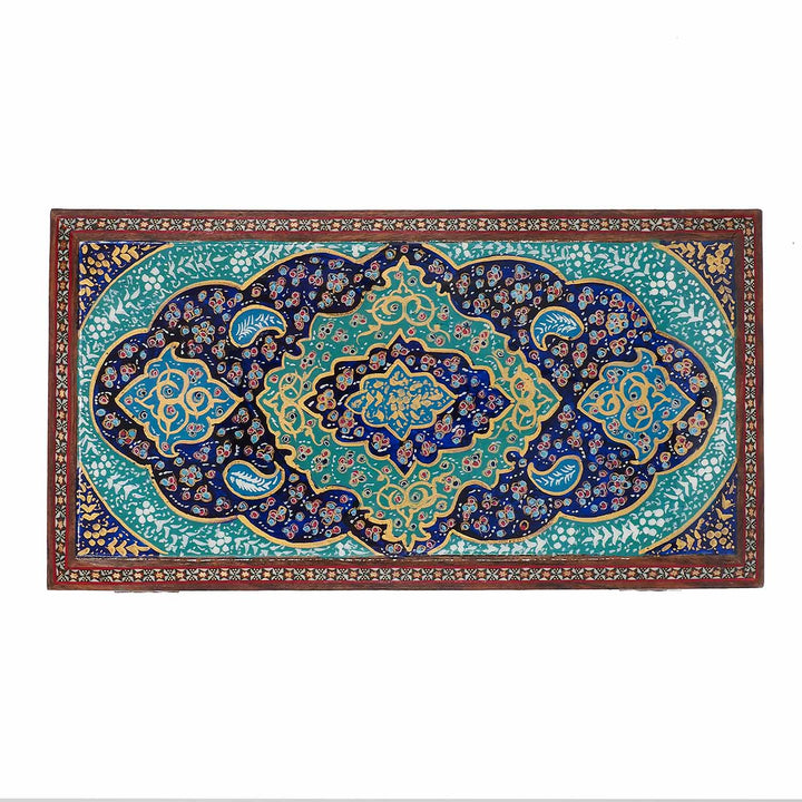 Handcrafted Hatem-Inlaid Wooden Box - WAAH275
