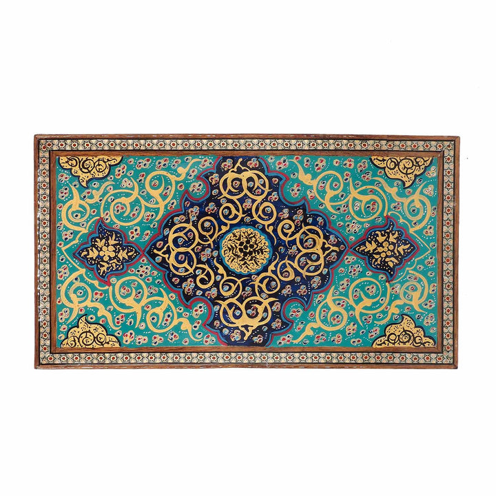 Handcrafted Hatem-Inlaid Wooden Box - WAAH282