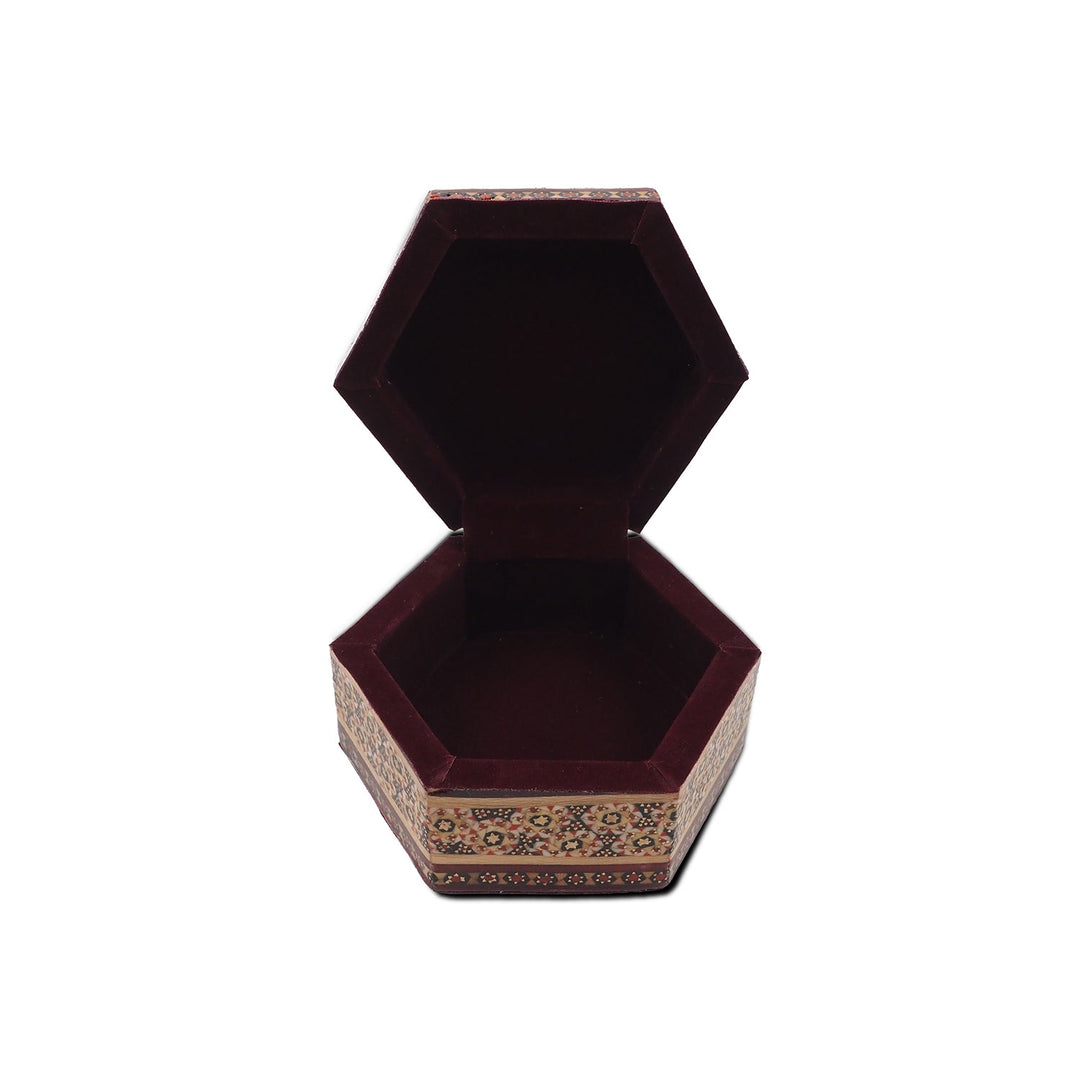 Handcrafted Hatem Inlaid Wooden Decorative Box - WAAH290