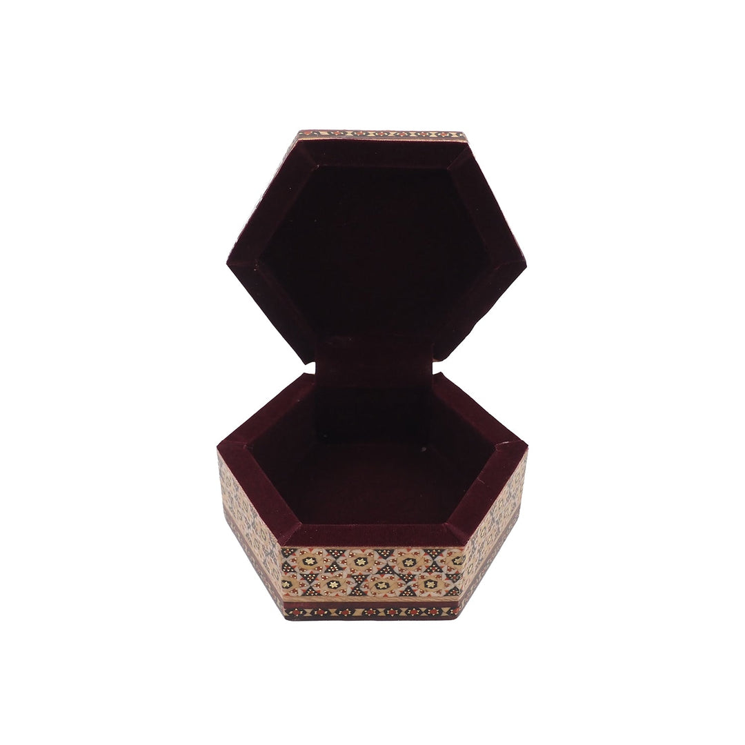 Handcrafted Hatem Inlaid Wooden Decorative Box - WAAH298