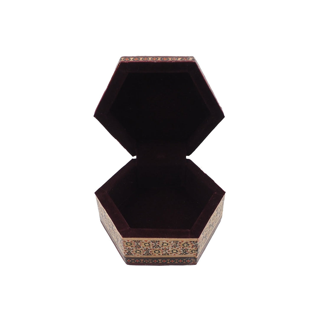 Handcrafted Hatem Inlaid Wooden Decorative Box - WAAH301