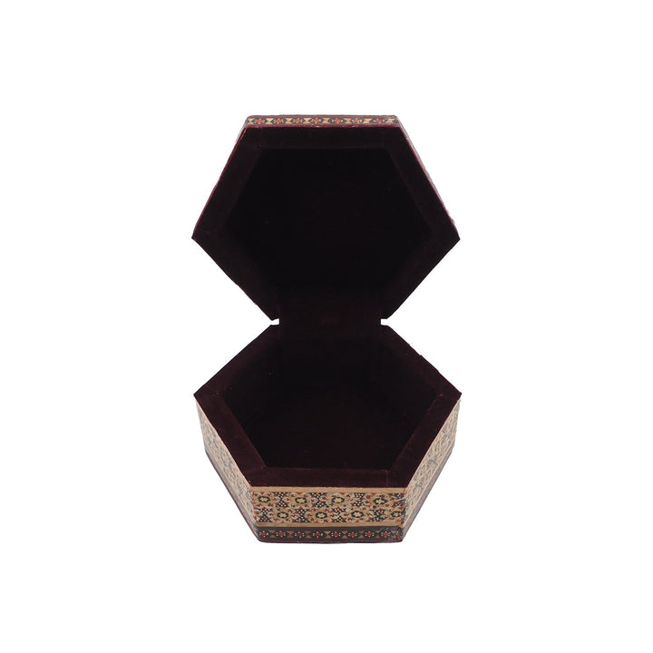 Handcrafted Hatem Inlaid Wooden Decorative Box - WAAH301