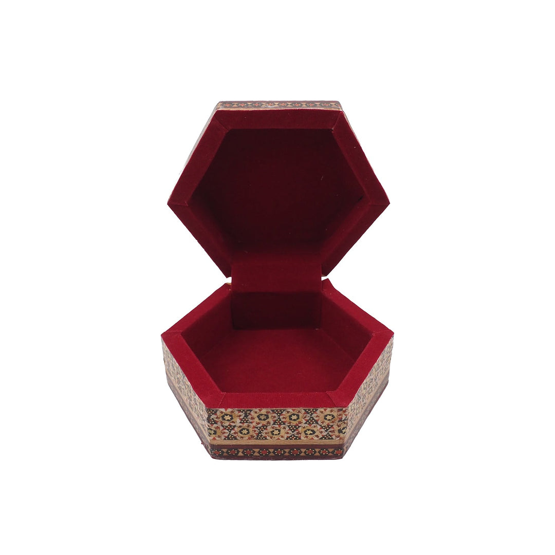 Handcrafted Hatem Inlaid Wooden Decorative Box - WAAH311
