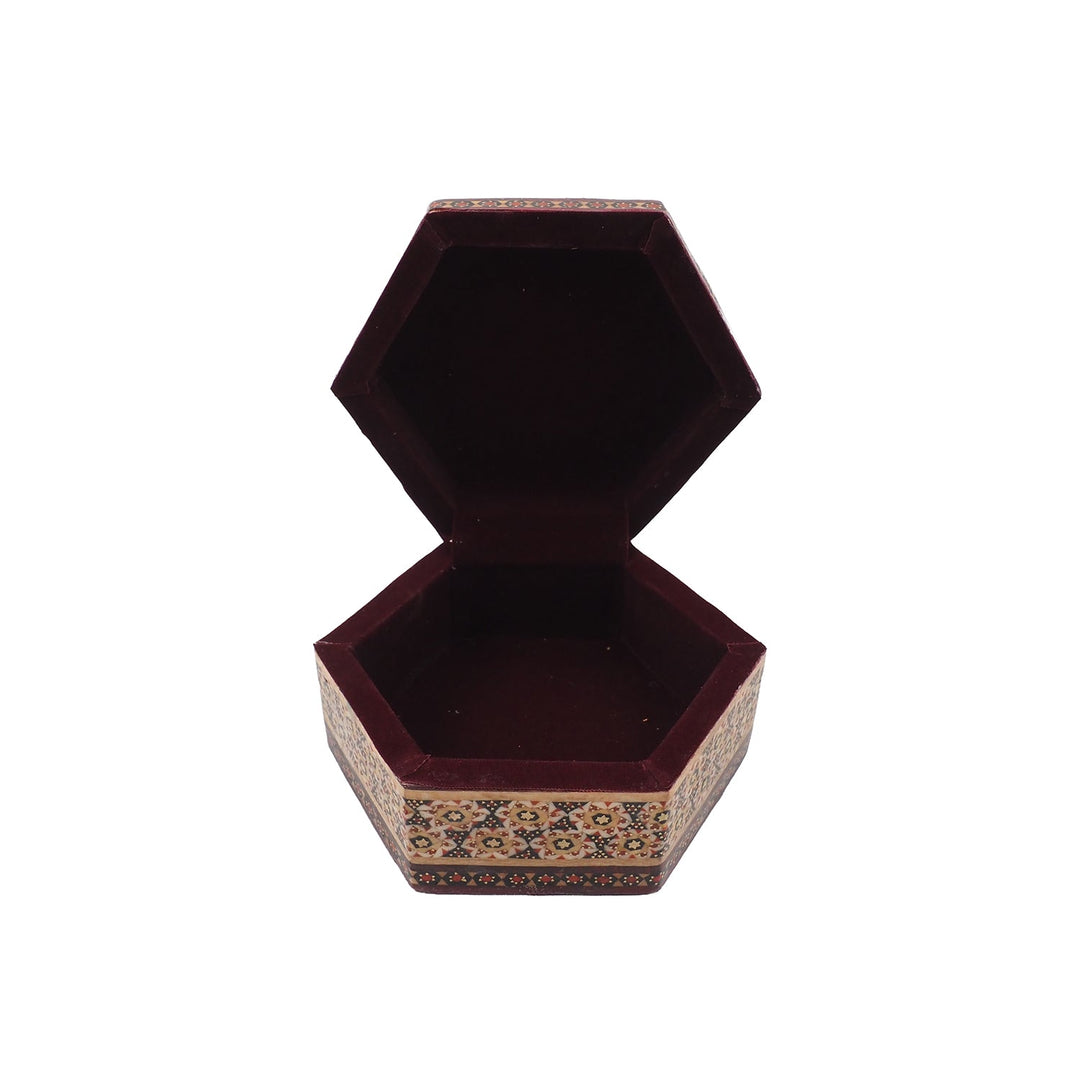 Handcrafted Hatem Inlaid Wooden Decorative Box - WAAH313