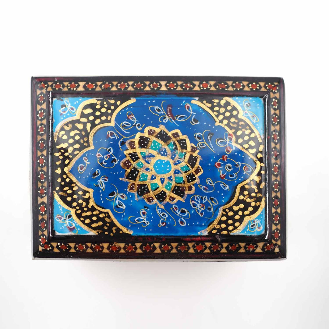 Handcrafted Hatem Inlaid Wooden Decorative Box - WAAH318