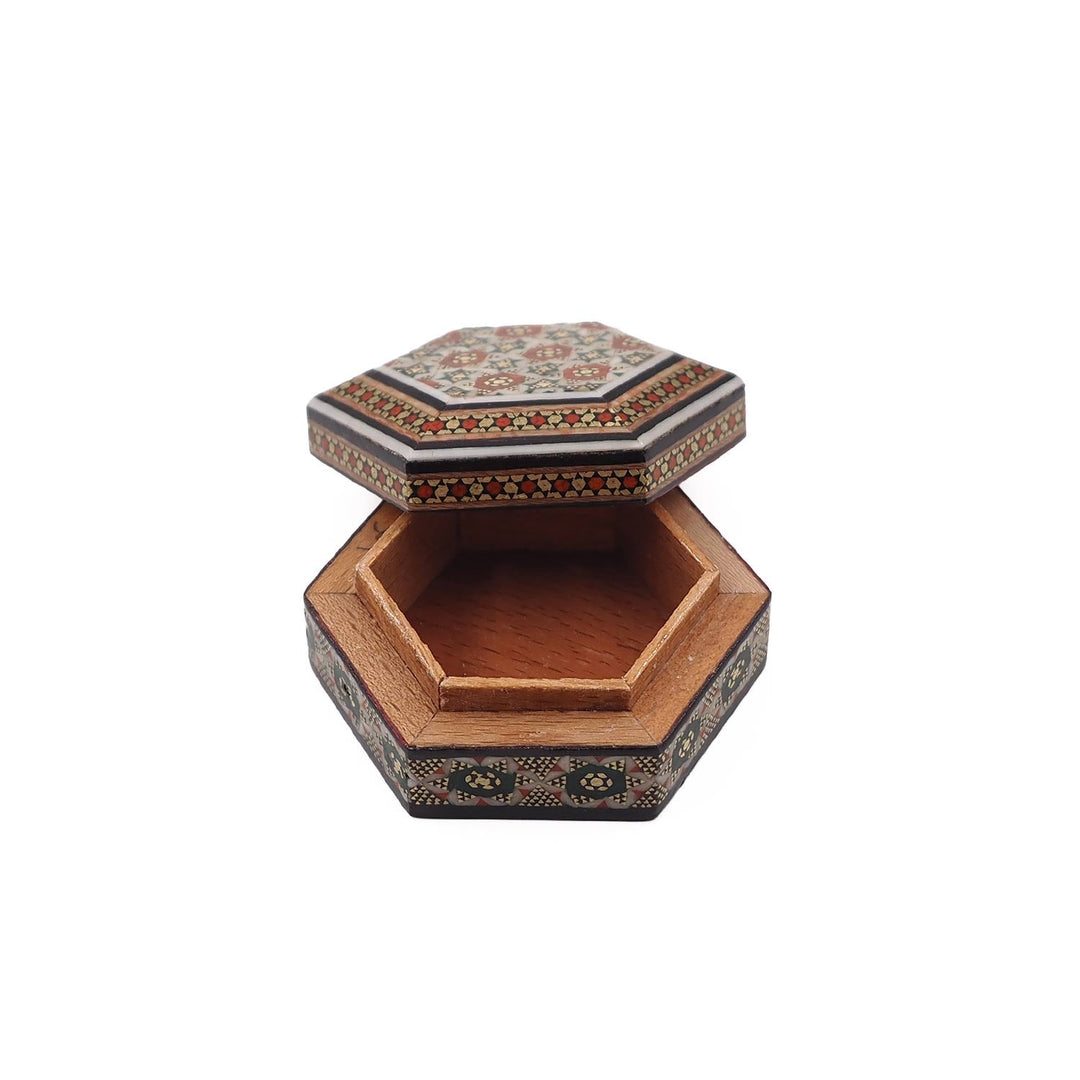 Handcrafted Hatem Inlaid Wooden Decorative Box - WAAH324