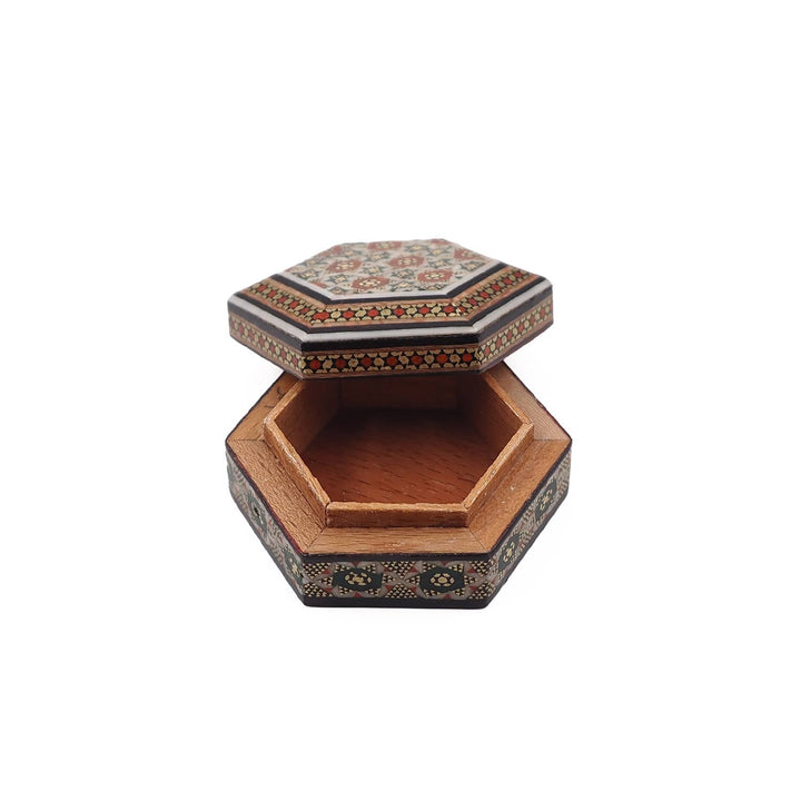 Handcrafted Hatem Inlaid Wooden Decorative Box - WAAH324