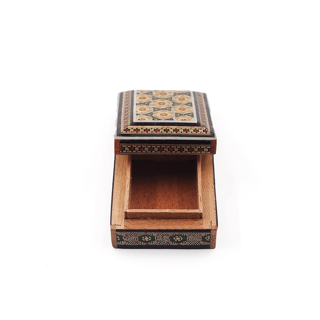 Handcrafted Hatem Inlaid Wooden Decorative Box - WAAH326