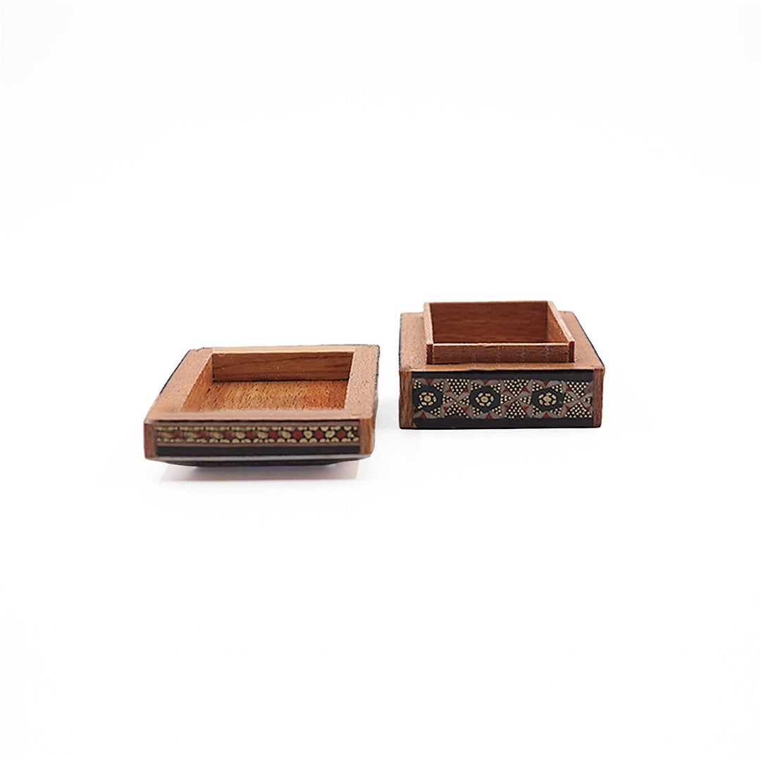 Handcrafted Hatem Inlaid Wooden Decorative Box - WAAH327