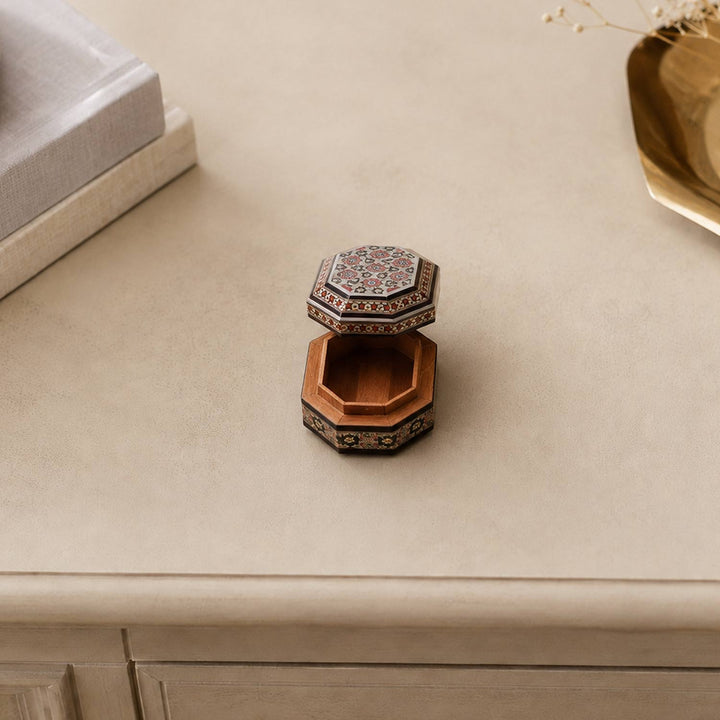 Handcrafted Hatem Inlaid Wooden Decorative Box - WAAH328