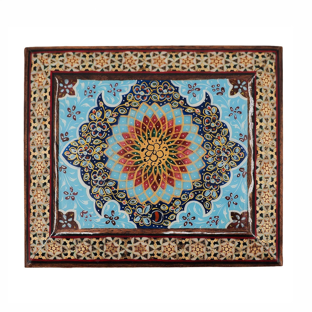 Handcrafted Hatem Inlaid Wooden Decorative Box - WAAH346