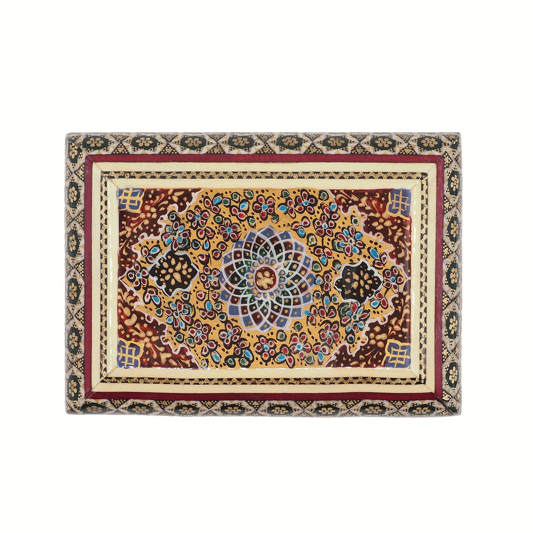 Handcrafted Hatem Inlaid Wooden Decorative Box - WAAH349