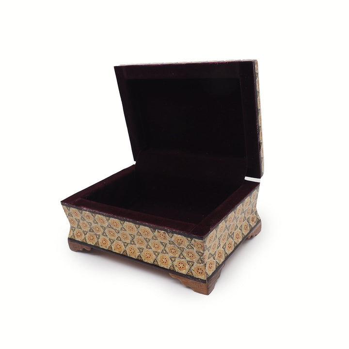 Handcrafted Hatem Inlaid Wooden Decorative Box - WAAH351