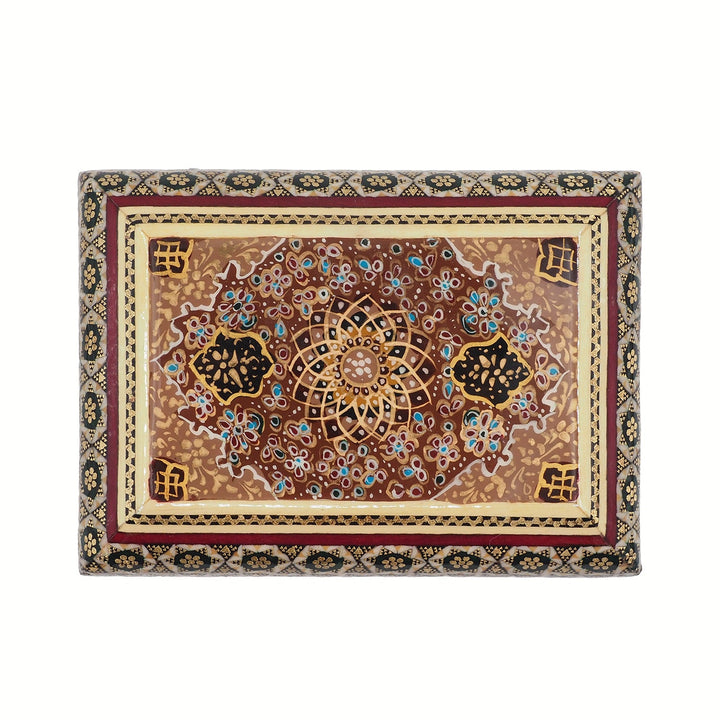 Handcrafted Hatem Inlaid Wooden Decorative Box - WAAH352
