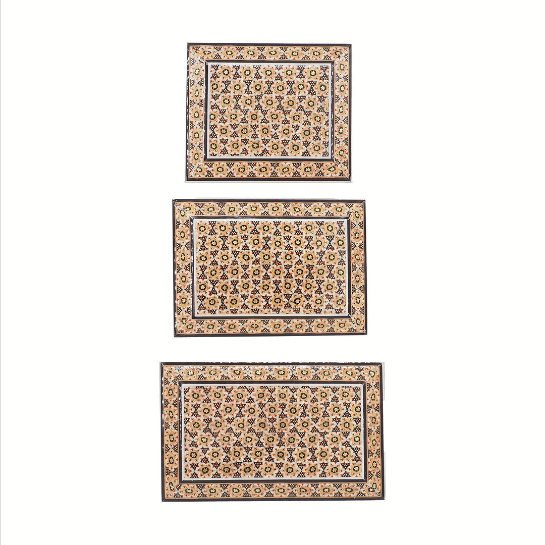 Handcrafted Hatem Inlaid Wooden Decorative Box - WAAH354