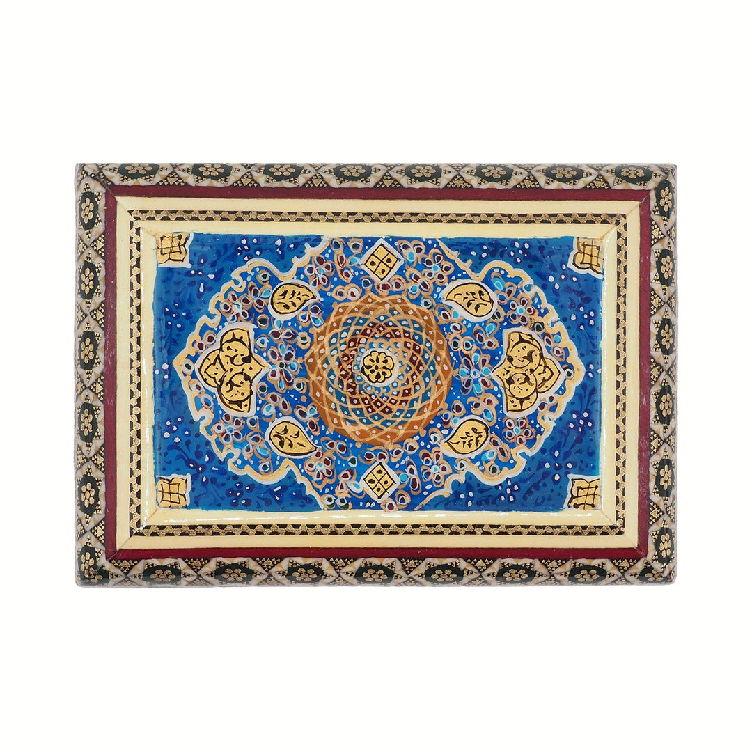 Handcrafted Hatem Inlaid Wooden Decorative Box - WAAH355