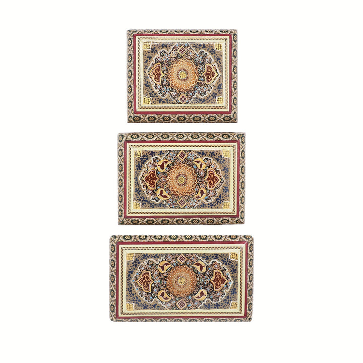 Handcrafted Hatem Inlaid Wooden Decorative Box - WAAH356