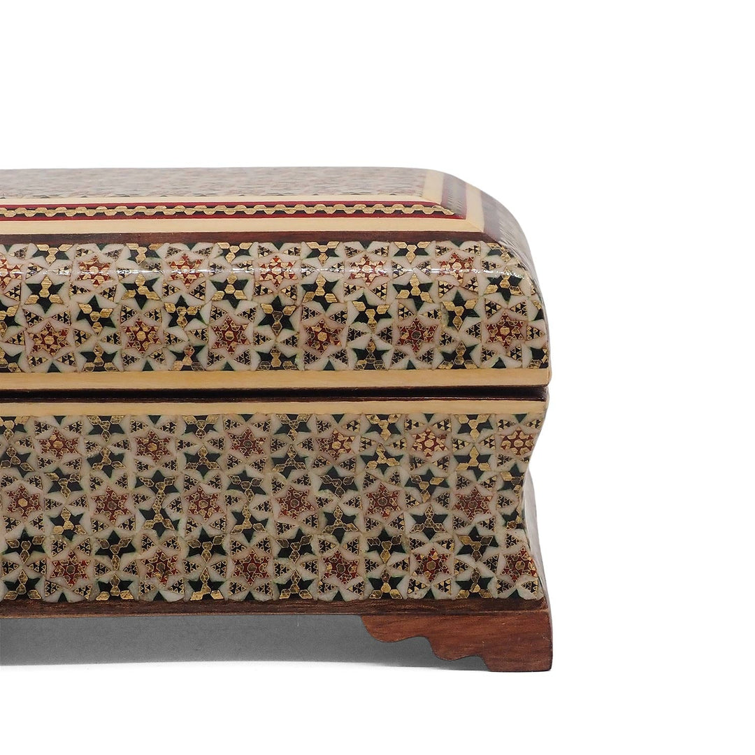 Handcrafted Hatem Inlaid Wooden Decorative Box - WAAH357