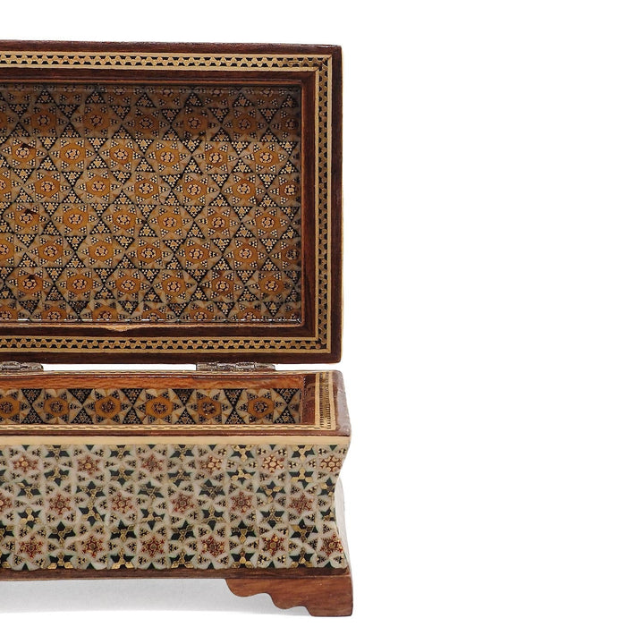 Handcrafted Hatem Inlaid Wooden Decorative Box - WAAH357